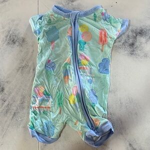 Little Sleepies Sweet Scoops Shorty 0/3 EUC/GUC